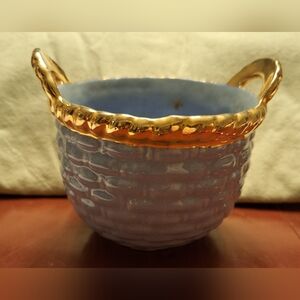 Vintage Pottery basket